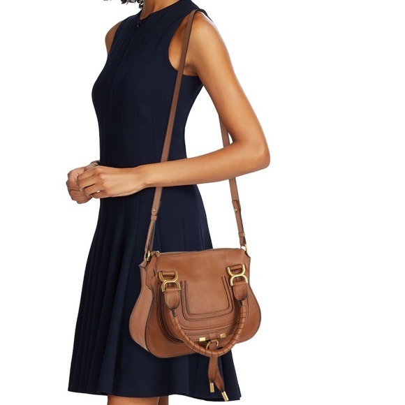 Chole Small Marcie Leather Satchel - Picture 2 of 11